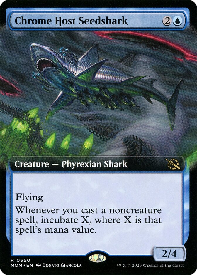 Magic the Gathering Card - Chrome Host Seedshark - MTG Circle