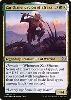 Magic the Gathering Card - Zar Ojanen, Scion of Efrava - MTG Circle