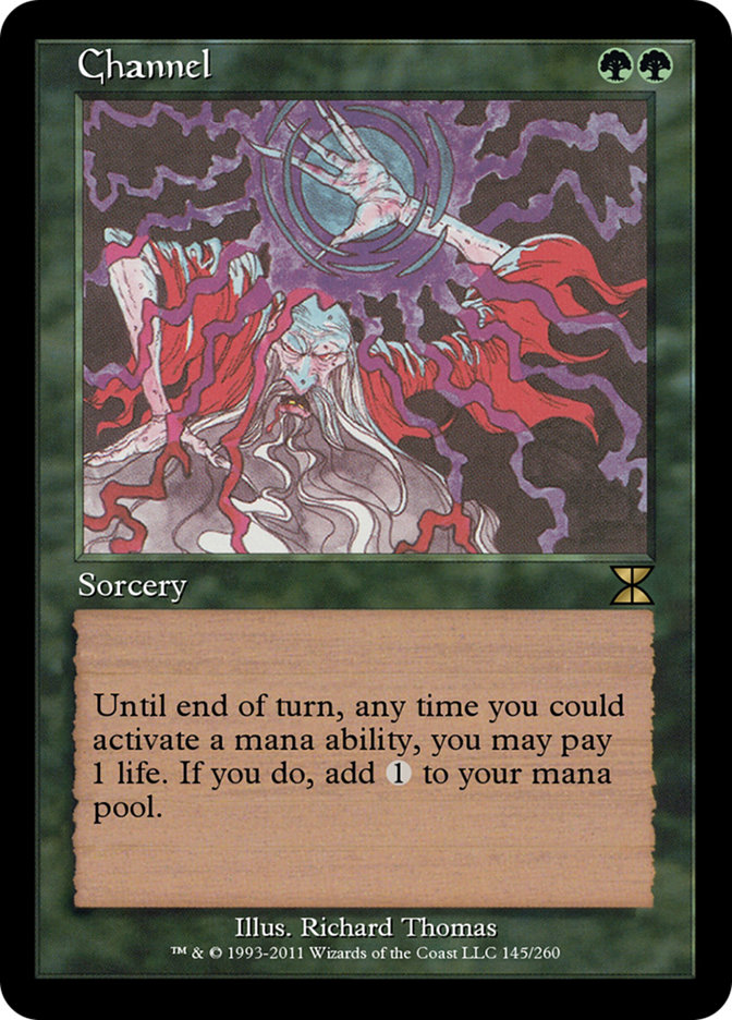 Magic the Gathering Card - Channel - MTG Circle