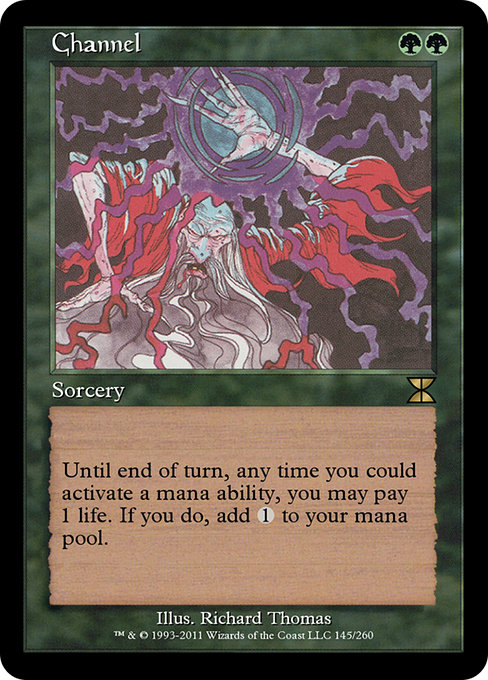 Magic the Gathering Card - Channel - MTG Circle