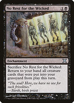 Magic the Gathering Card - No Rest for the Wicked - MTG Circle