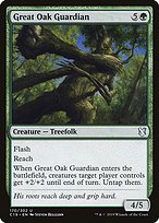 Magic the Gathering Card - Great Oak Guardian - MTG Circle