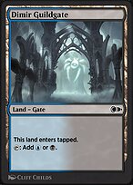 Magic the Gathering Card - Dimir Guildgate - MTG Circle