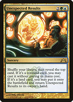 Magic the Gathering Card - Unexpected Results - MTG Circle