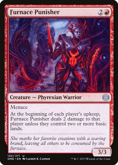 Magic the Gathering Card - Furnace Punisher - MTG Circle
