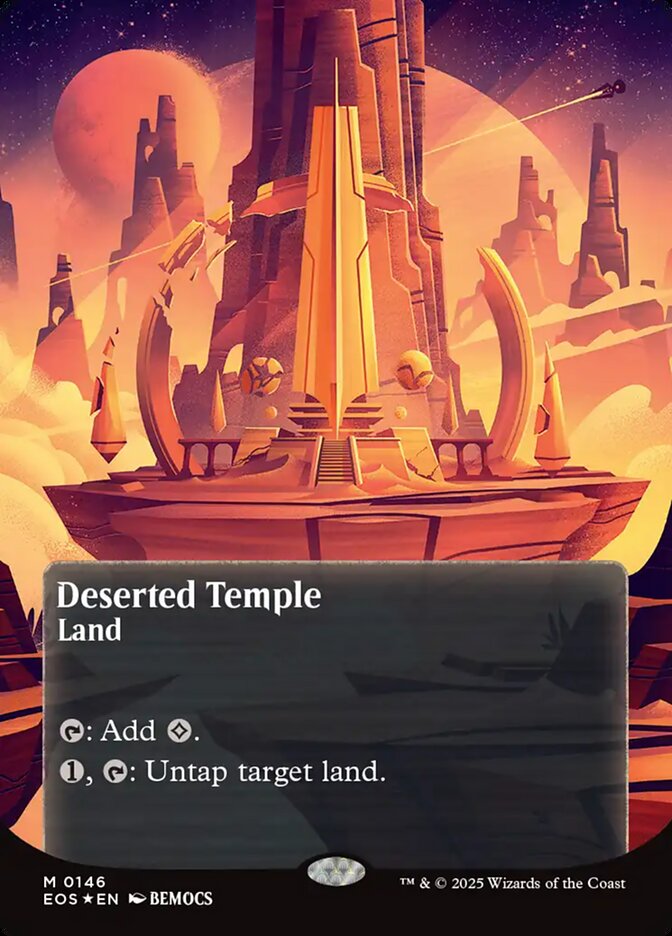 Magic the Gathering Card - Deserted Temple - MTG Circle