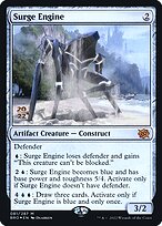 Magic the Gathering Card - Surge Engine - MTG Circle
