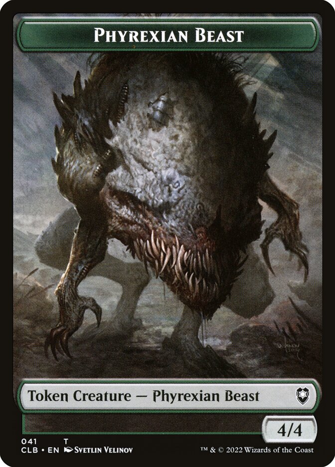 Magic the Gathering Card - Phyrexian Beast - MTG Circle
