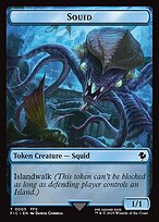 Magic the Gathering Card - Squid - MTG Circle