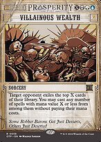 Magic the Gathering Card - Villainous Wealth - MTG Circle