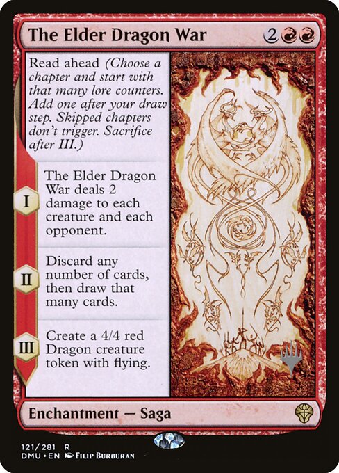 Magic the Gathering Card - The Elder Dragon War - MTG Circle
