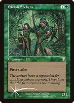 Magic the Gathering Card - Elvish Archers - MTG Circle