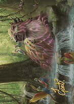 Magic the Gathering Card - Basking Capybara // Basking Capybara - MTG Circle