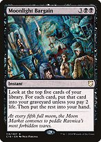 Magic the Gathering Card - Moonlight Bargain - MTG Circle