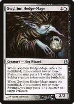 Magic the Gathering Card - Gwyllion Hedge-Mage - MTG Circle