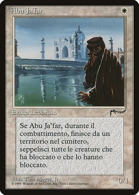 Magic the Gathering Card - Abu Ja'far - MTG Circle