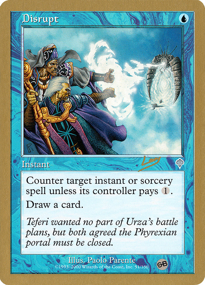 Magic the Gathering Card - Disrupt - MTG Circle