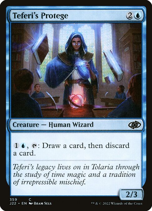 Magic the Gathering Card - Teferi's Protege - MTG Circle