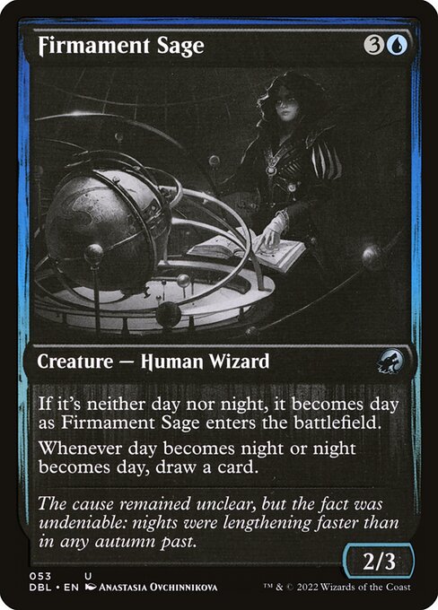 Magic the Gathering Card - Firmament Sage - MTG Circle