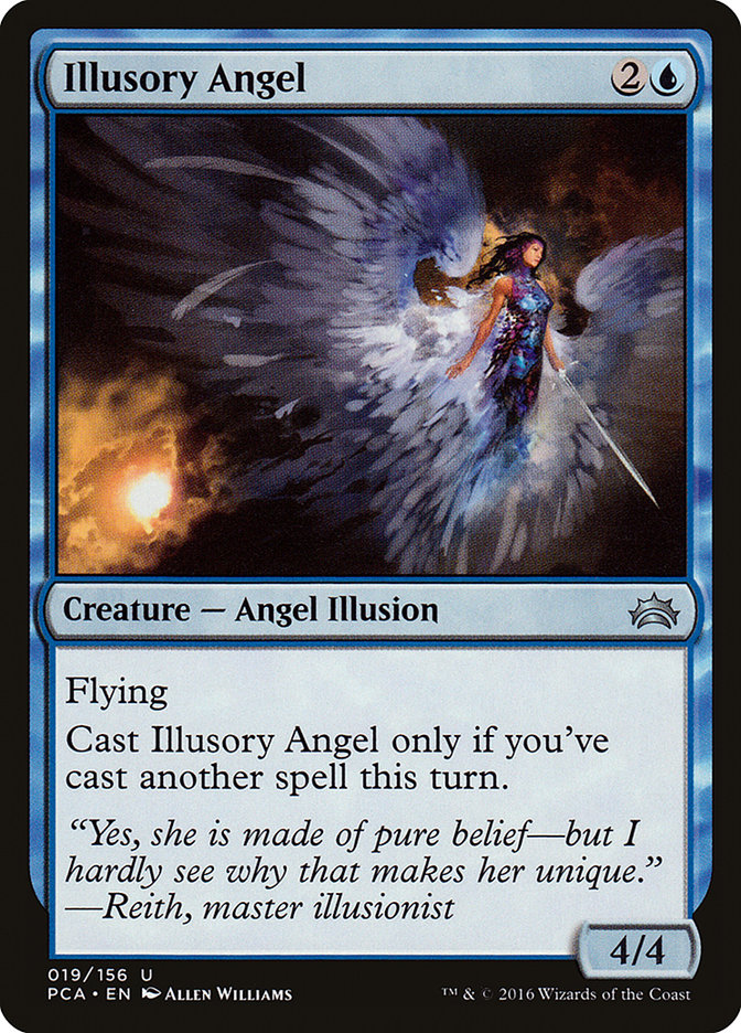 Magic the Gathering Card - Illusory Angel - MTG Circle
