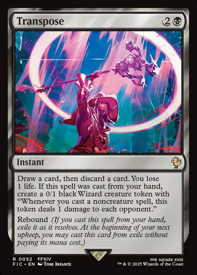 Magic the Gathering Card - Transpose - MTG Circle