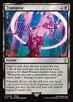Magic the Gathering Card - Transpose - MTG Circle
