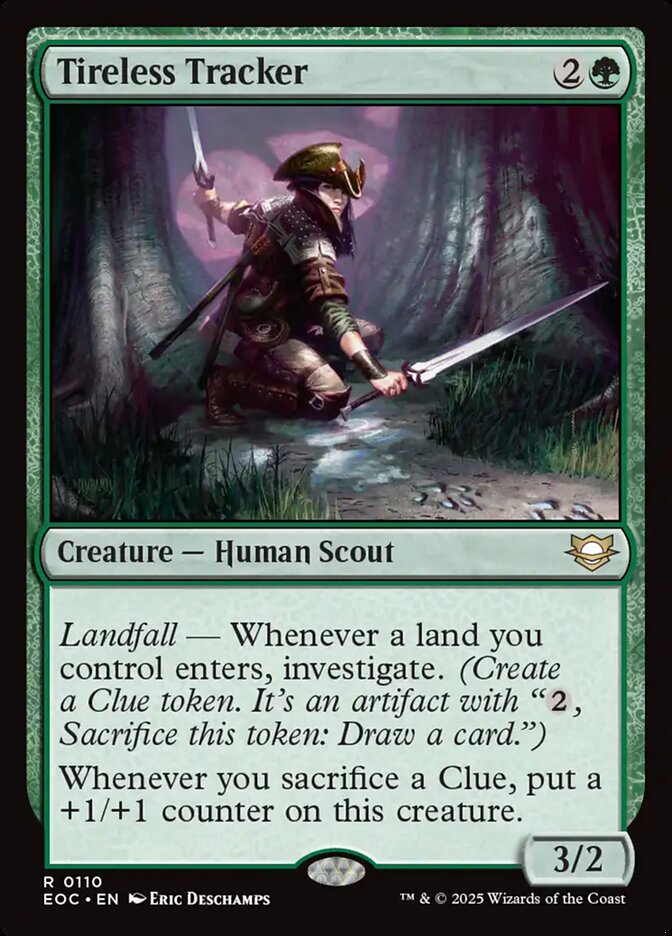 Magic the Gathering Card - Tireless Tracker - MTG Circle