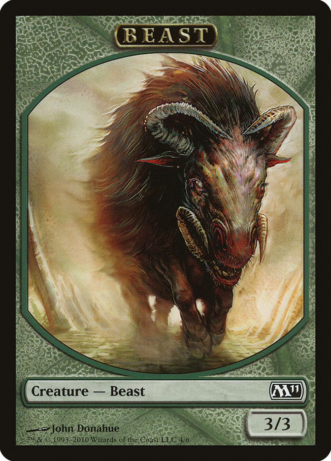 Magic the Gathering Card - Beast - MTG Circle