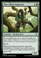 Magic the Gathering Card - Vitu-Ghazi Inspector - MTG Circle
