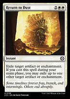 Magic the Gathering Card - Return to Dust - MTG Circle