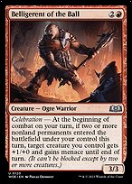 Magic the Gathering Card - Belligerent of the Ball - MTG Circle