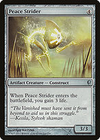 Magic the Gathering Card - Peace Strider - MTG Circle