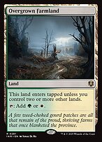 Magic the Gathering Card - Overgrown Farmland - MTG Circle