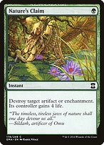 Magic the Gathering Card - Nature's Claim - MTG Circle