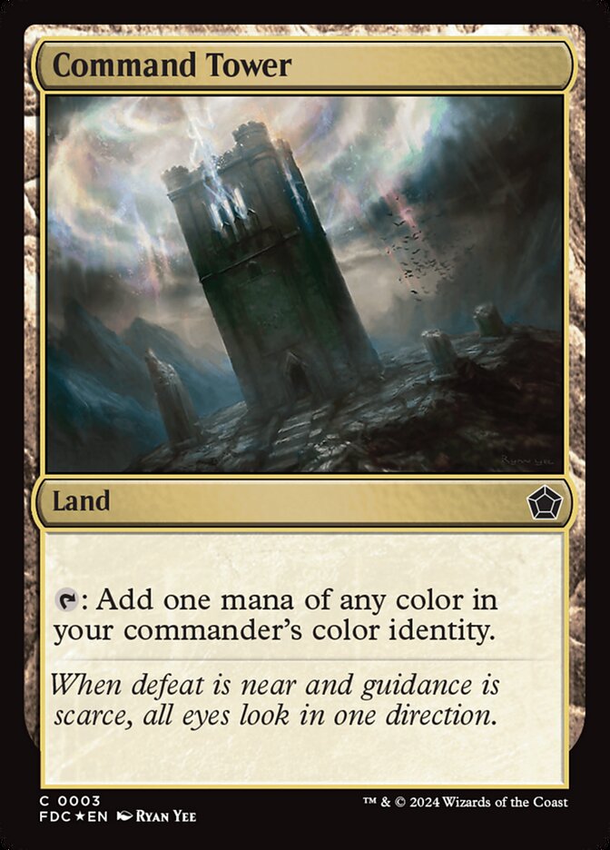 Magic the Gathering Card - Command Tower - MTG Circle