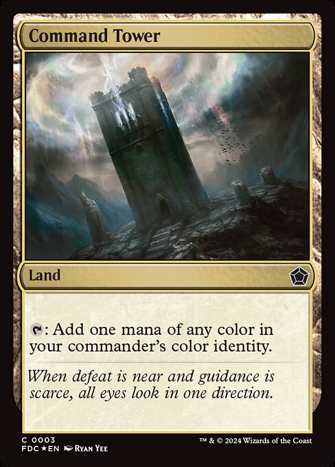 Magic the Gathering Card - Command Tower - MTG Circle