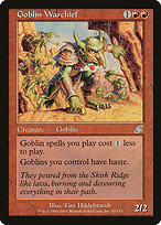 Magic the Gathering Card - Goblin Warchief - MTG Circle