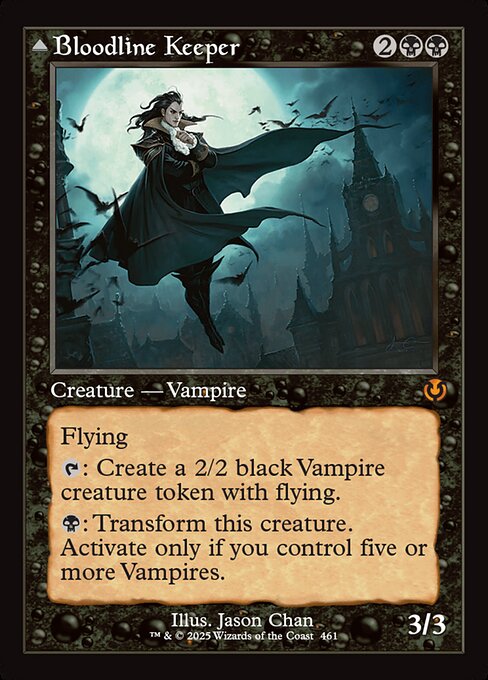 Magic the Gathering Card - Bloodline Keeper - MTG Circle