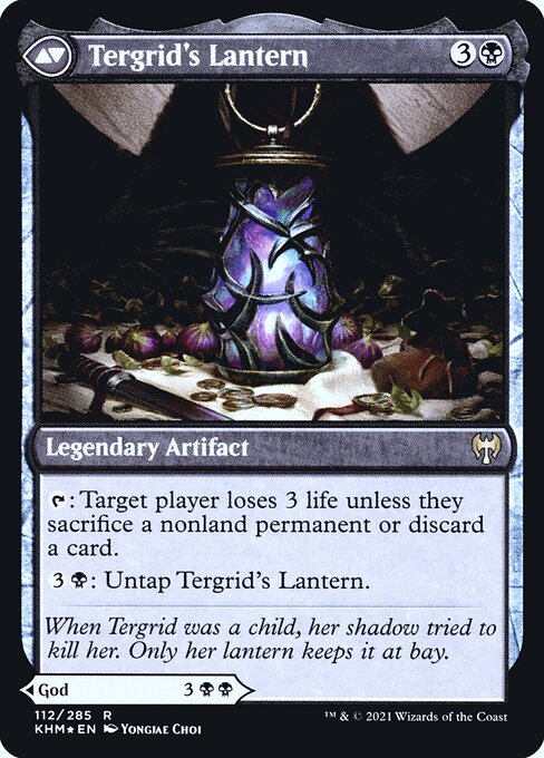 Magic the Gathering Card - Tergrid's Lantern - MTG Circle
