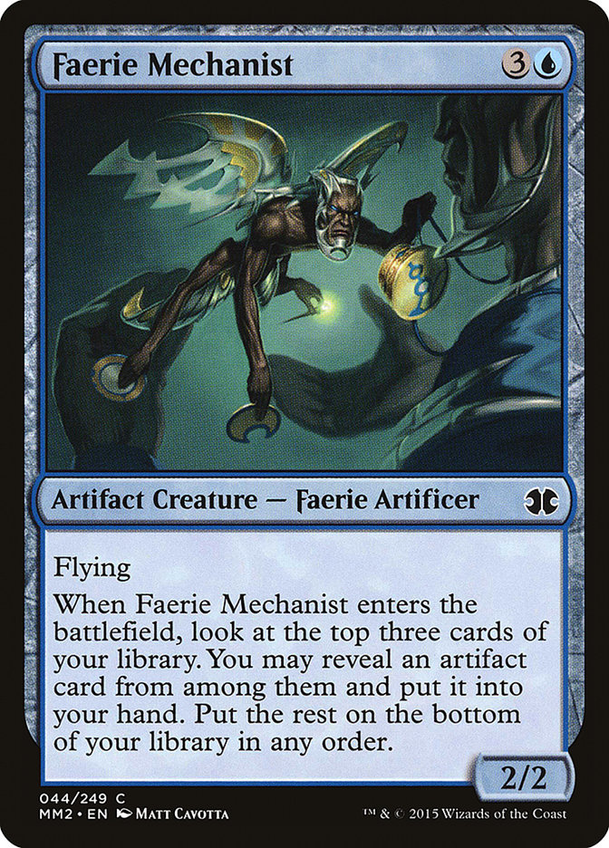 Magic the Gathering Card - Faerie Mechanist - MTG Circle
