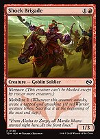 Magic the Gathering Card - Shock Brigade - MTG Circle