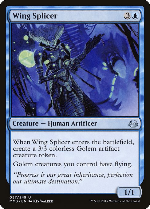Magic the Gathering Card - Wing Splicer - MTG Circle