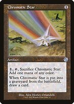 Magic the Gathering Card - Chromatic Star - MTG Circle