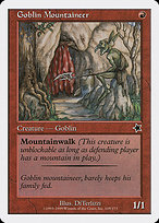 Magic the Gathering Card - Goblin Mountaineer - MTG Circle