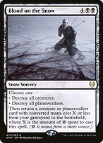 Magic the Gathering Card - Blood on the Snow - MTG Circle