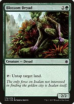 Magic the Gathering Card - Blossom Dryad - MTG Circle