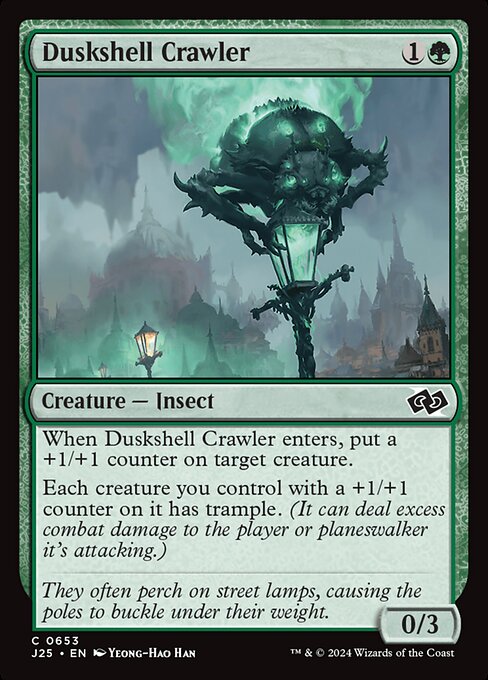 Magic the Gathering Card - Duskshell Crawler - MTG Circle