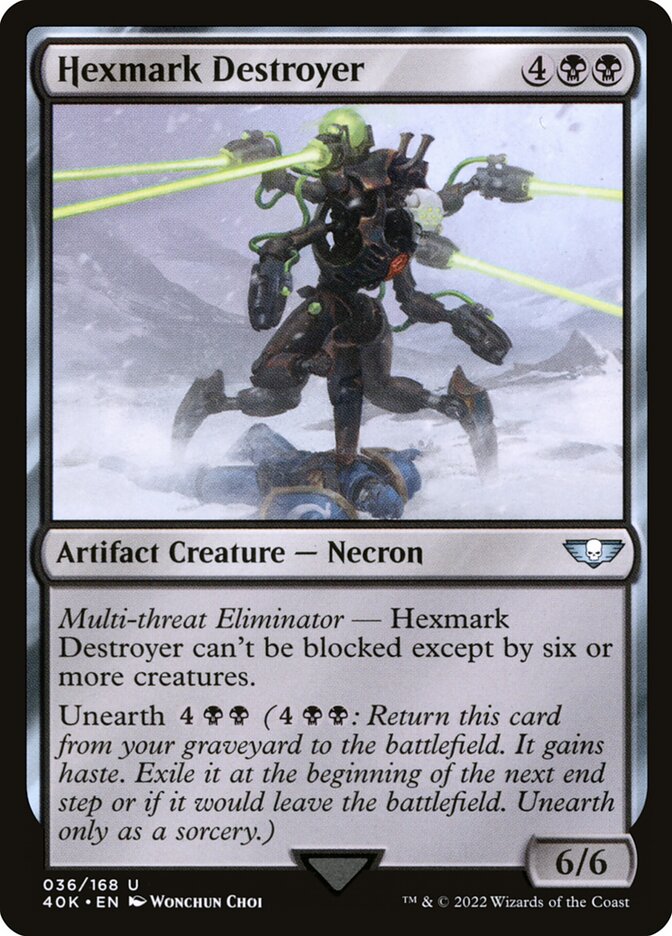 Magic the Gathering Card - Hexmark Destroyer - MTG Circle