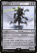 Magic the Gathering Card - Hexmark Destroyer - MTG Circle