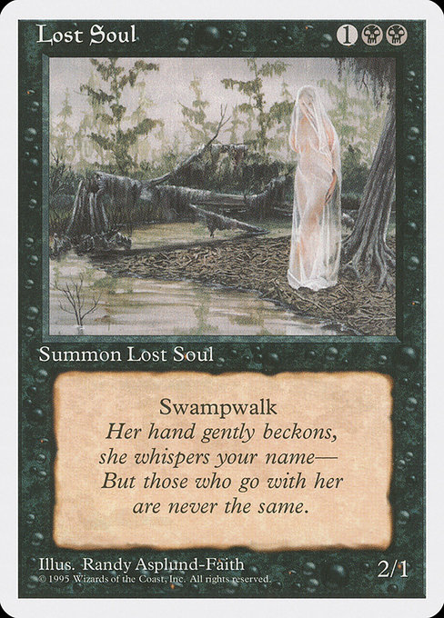 Magic the Gathering Card - Lost Soul - MTG Circle